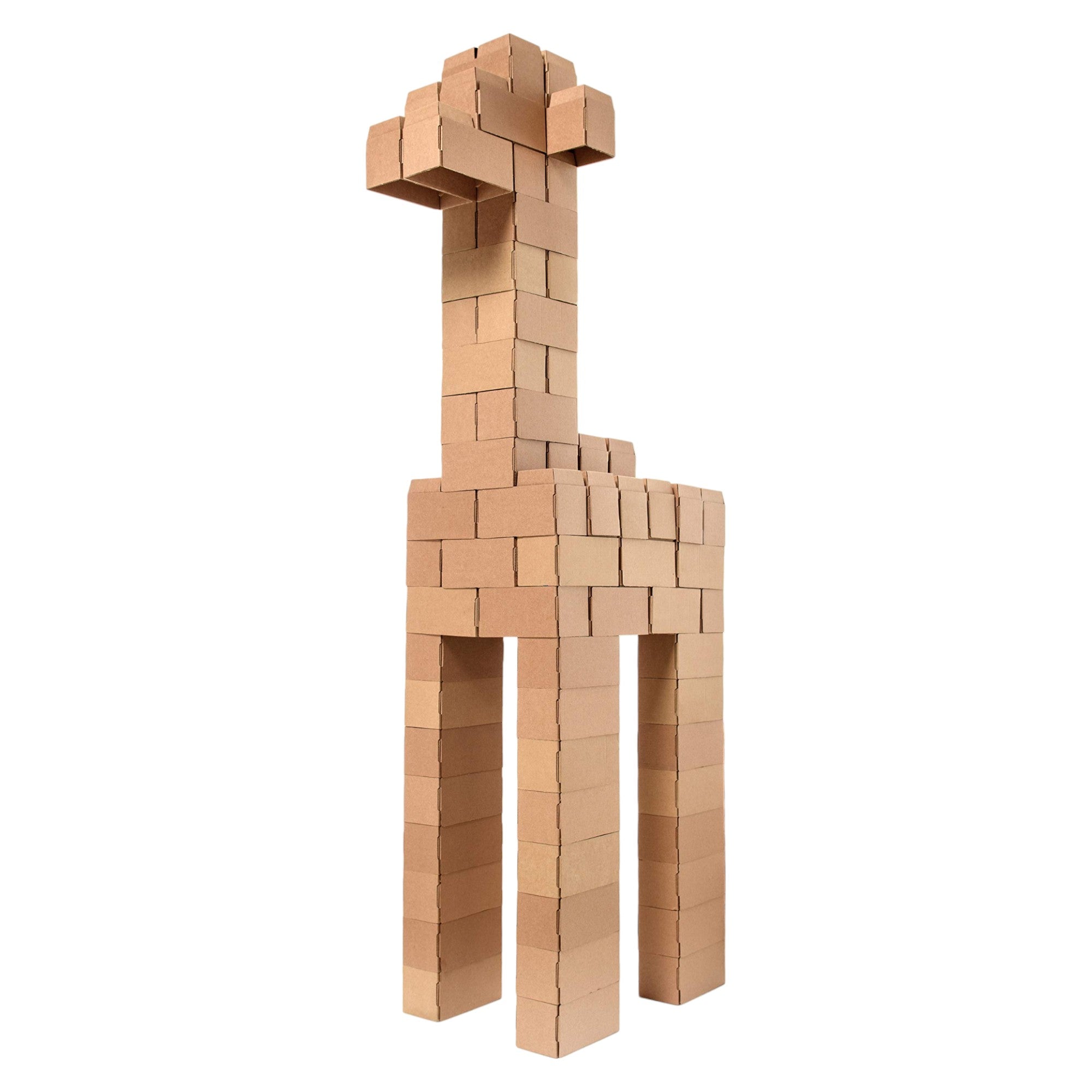 Blocs Empilables XXL en Carton Briques Géantes XXL à Emboîter