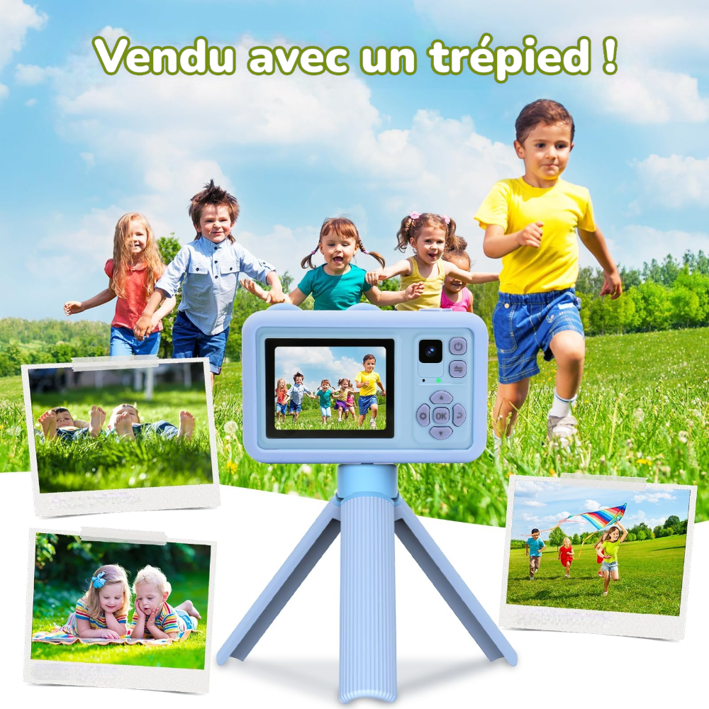 Caméra Numérique avec trépied pour enfant