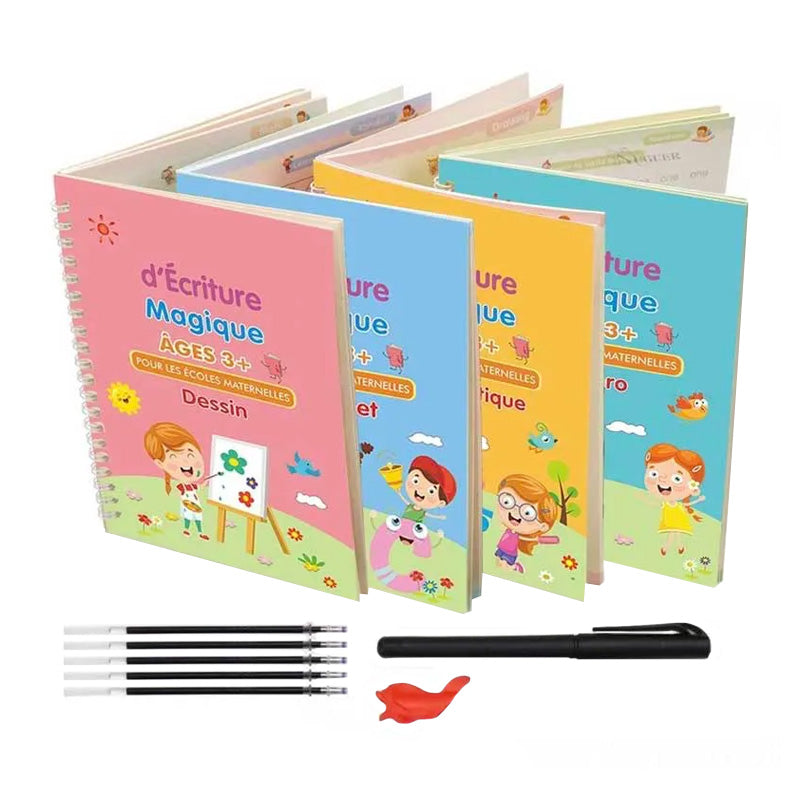 Cahier d'Écriture Magique pour Enfant