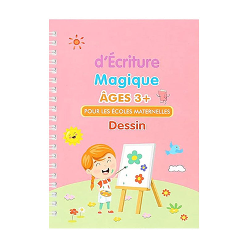 Cahier d'Écriture Magique pour Enfant