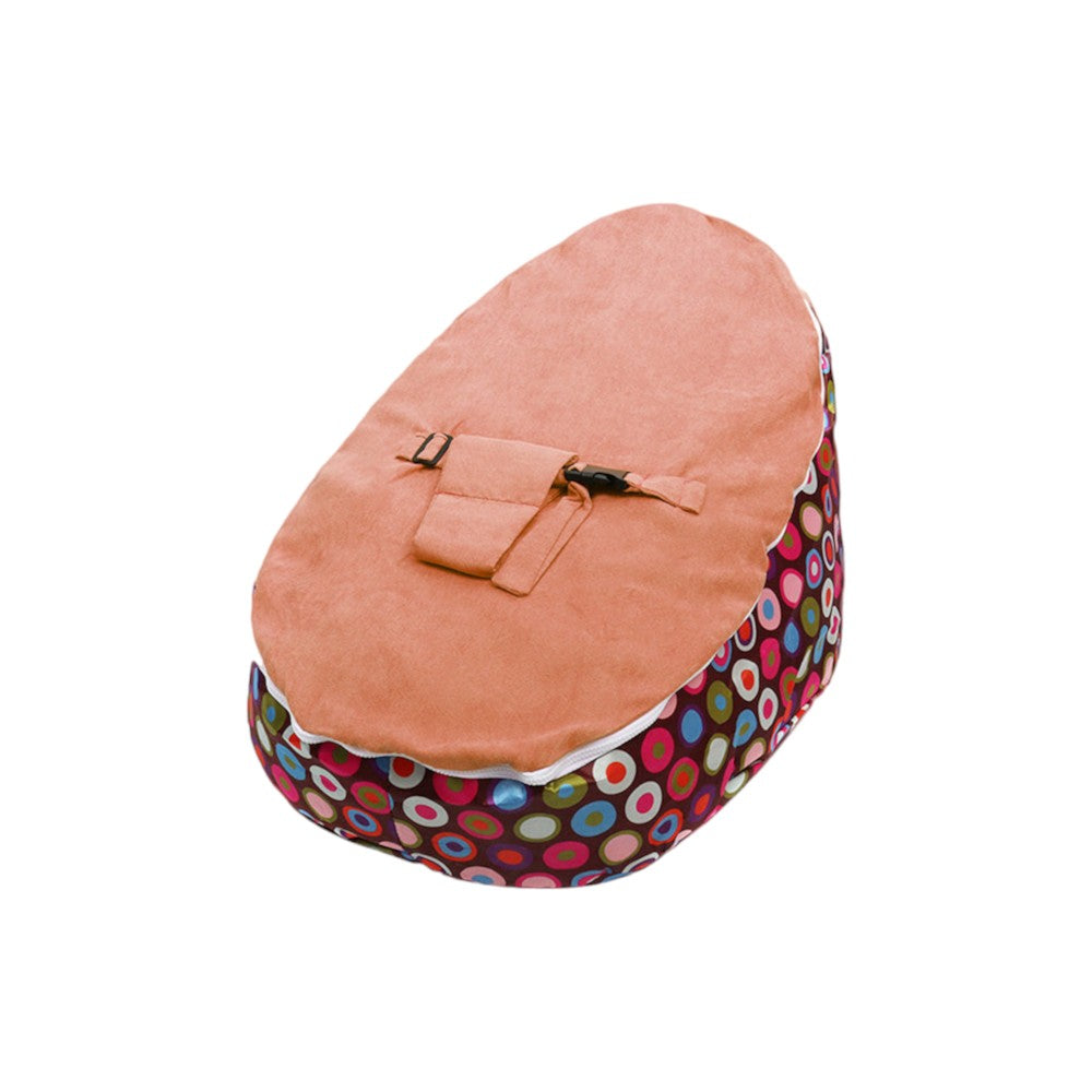 Pouf Bébé Avec Harnais Réglable Housse Lavable, Léger, 3 Coloris