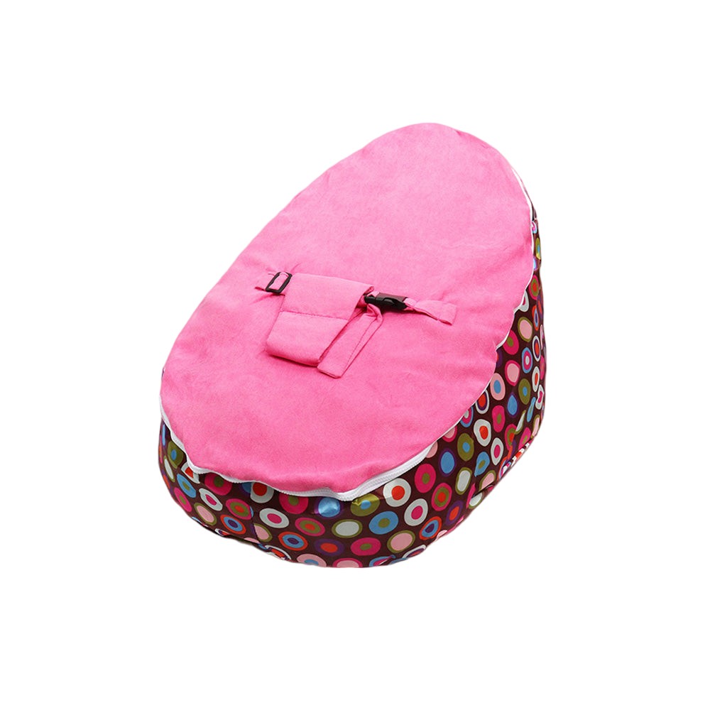 Pouf Bébé Avec Harnais Réglable Housse Lavable, Léger, 3 Coloris